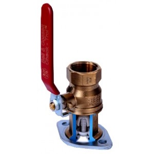 Bell & Gossett 101231LF Check-Trol Isolation Flow Control Flange Lead-Free 3/4" NPT x Flange