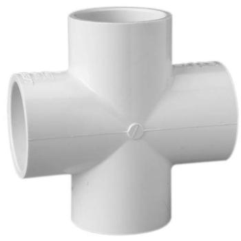 York S1-PVC-420-020 Slip Cross Schedule #40 2"