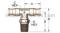 Alkon AQ64-DOT-4 1/4 Union T push to connect DOT approved