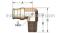 Alkon AQ69-DOT-6X8 3/8 X 1/2 NPT 90 degree swivel male elbow push to connect DOT approved