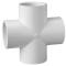 York S1-PVC-420-020 Slip Cross Schedule #40 2"